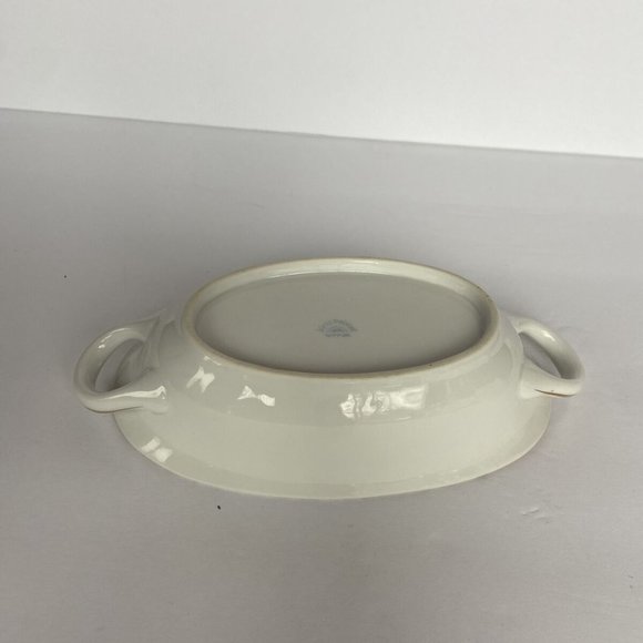 Antique 1890-1921 Rising Sun Hand Painted Nippon Violet Gold Rim Handled Dish - Picture 8 of 8